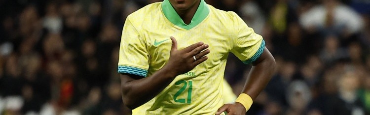 北京单场-安切洛蒂时代巴西球员参与进球用时排行榜：恩德里克14分钟最少